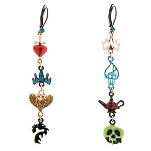 2022 Disney Parks Betsey Johnson Halloween Villains Earrings - NEW